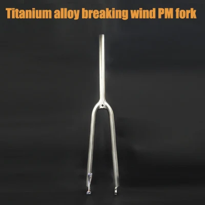 Tito Gr.9 Titanium Legering Racefiets Ophanging India Fiets Voorvork 700c