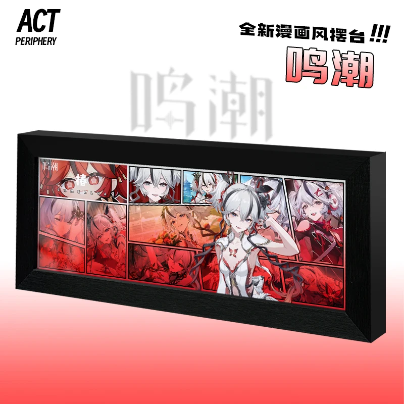 

Anime Wuthering Waves Camellya Zhezhi Jinhsi Yinlin Phoebe Carlotta Montelli Encore Jiyan Rover Changli Cosplay Ornament Gift