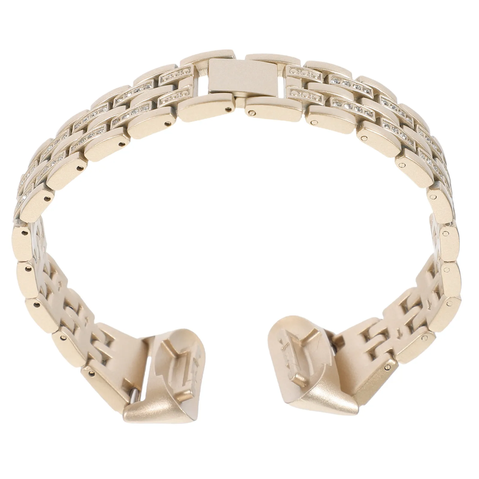 Rhinestone-Studded Premium Stainless Steel Watch Strap for Charge2 Smartwatch Band Unisex Comfortable Adjustable