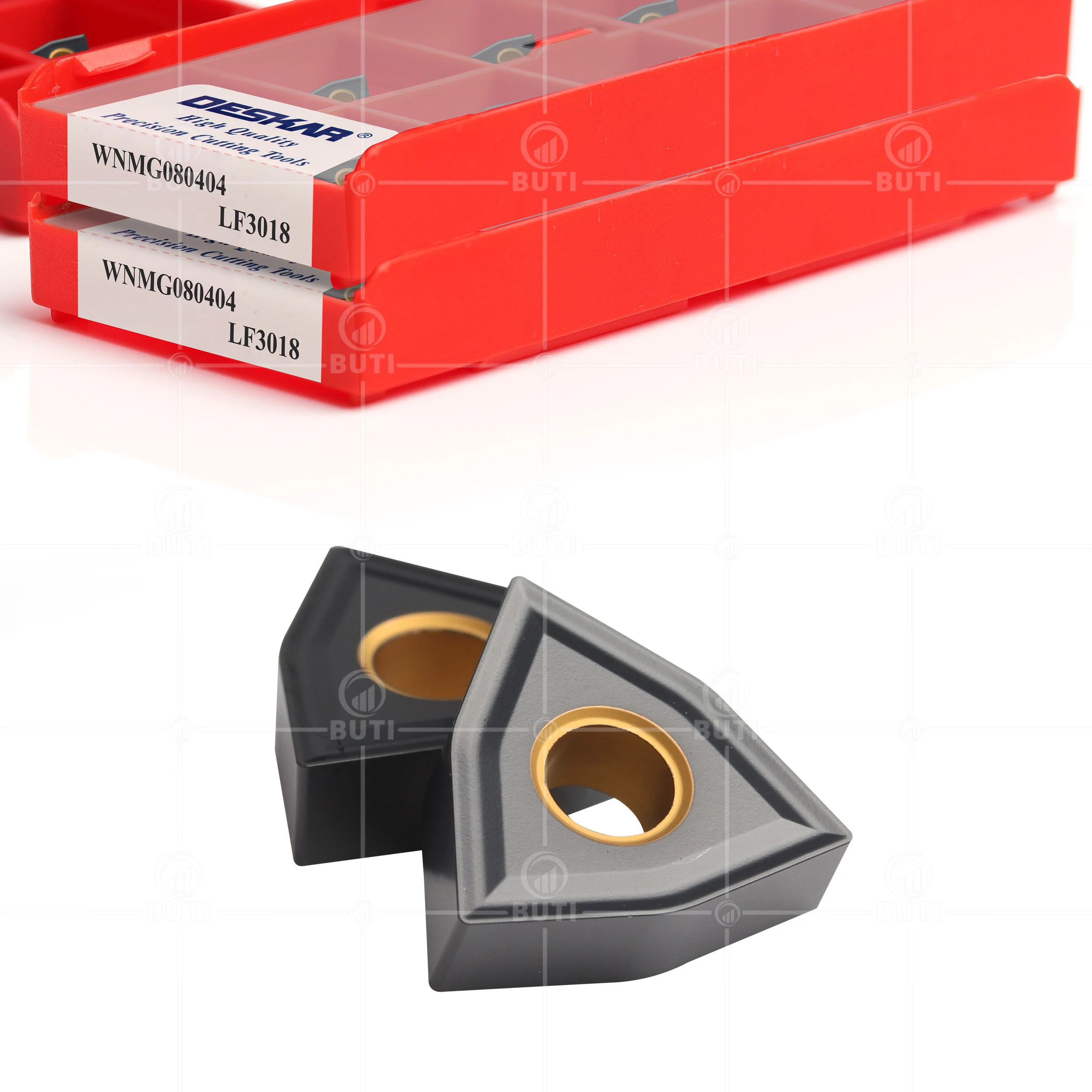 Imagem -03 - Deskar 100 Original Wnmg080404 Wnmg080408 Wnmg080412 Lf3018 Cnc Torno Cortador Torneamento Insere Cortador Ferramentas Peças para Ferro Fundido