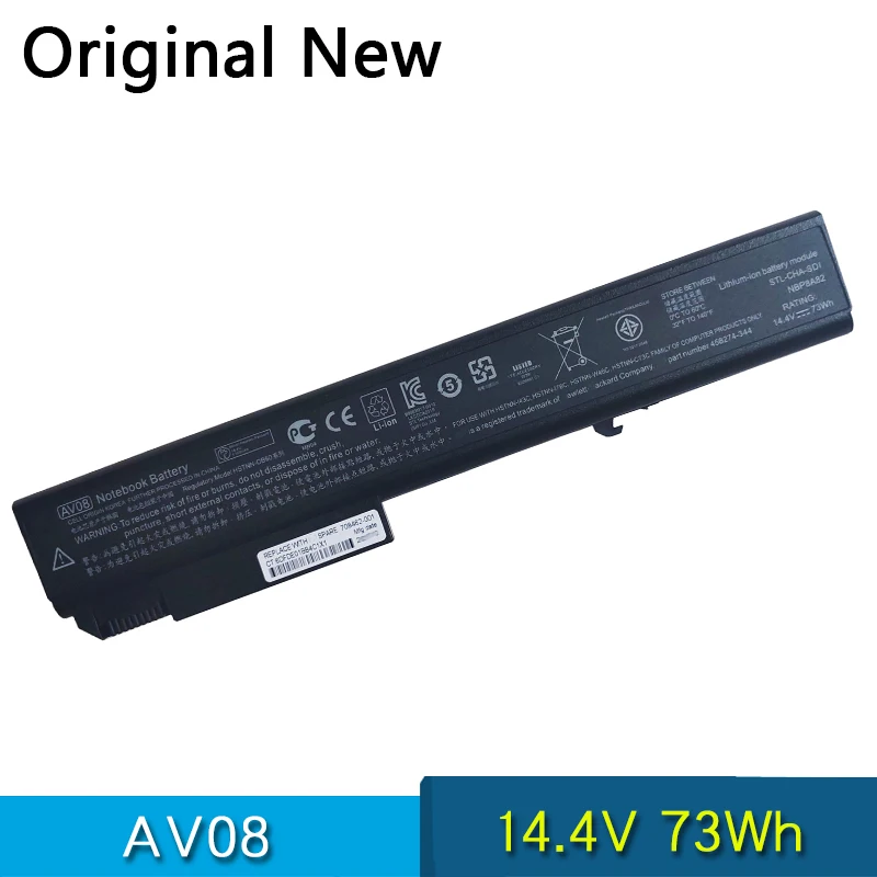 Original Batterie AV08 HSTNN-OB60 LB60 XB60 W46C I43C Für HP EliteBook 8530P 8530W 8730W 8740W 8540W 8540P 8730P ProBook 6545B