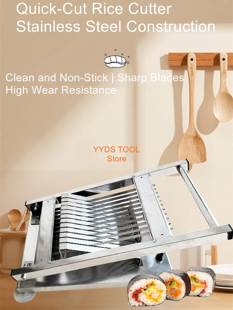 Sushi roll Rice and vegetable roll shaping cutting artifact laver rice wrapping machine