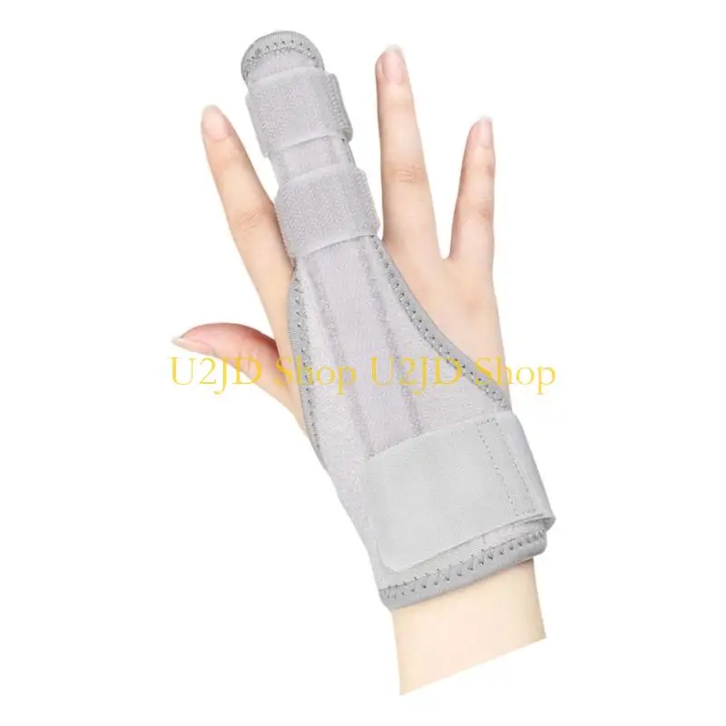 U2JD Adjustable Finger Splint Brace With Air Meshes Design For Workout And Training