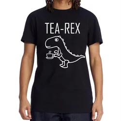 Men's High Quality Cotton Blend Cool Funny Summer Casual Dinosaur Design Printing O-neck For Men T-shirt Male Tee Shirts Men Top