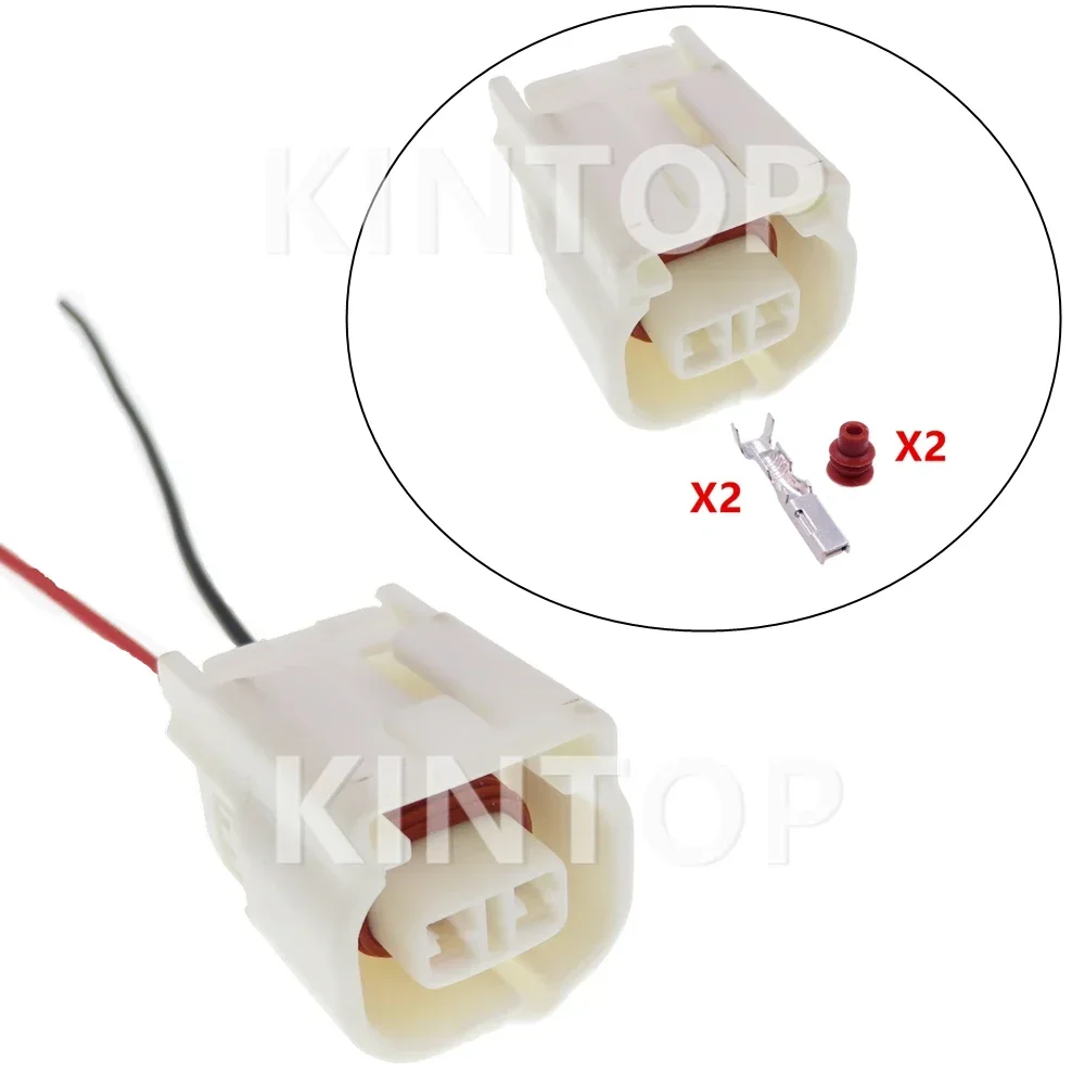 

1 комплект, 2 контакта, 6189-0641, клеммная розетка переменного тока в сборе с автоматической проводкой и проводами, автоматический пластиковый разъем корпуса