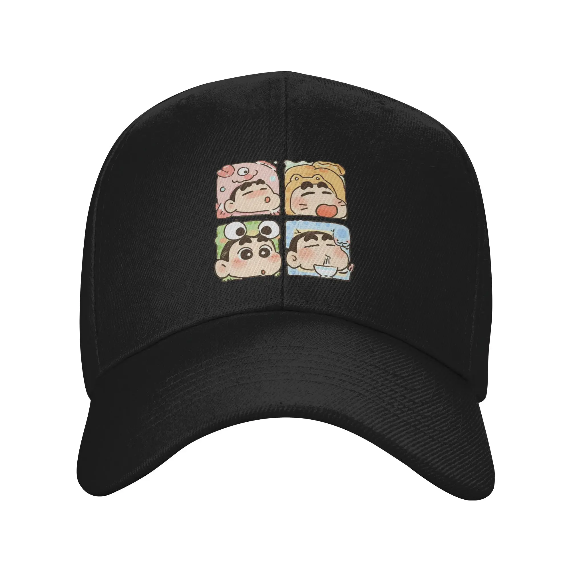 Crayon Shin-chan Japan Anime Baseball Cap Unisex Vintage Trucker Hat  Hat Adjustable Snapback Caps Sun Hats
