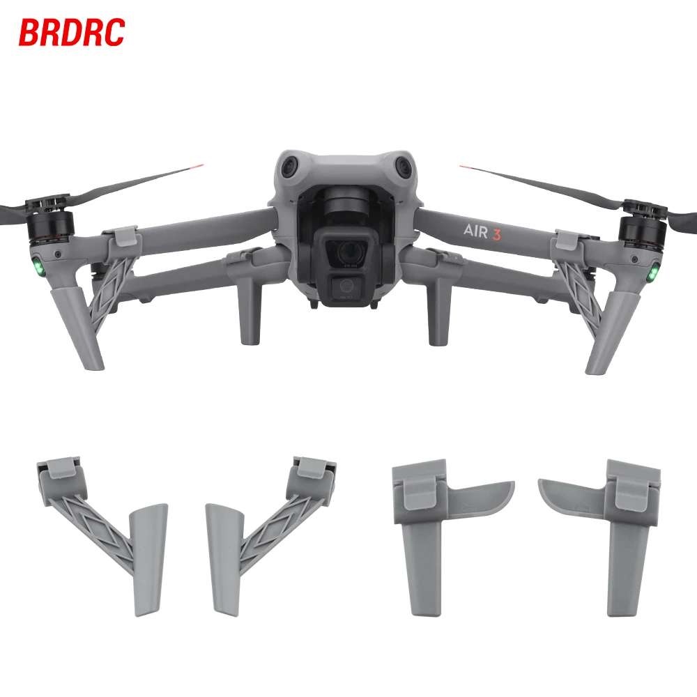 Landing Gear For DJI Air 3/3S Drone Increased Tripod Extension Protector Landing Gear Anti-drop Buffer Training Rack Accessories