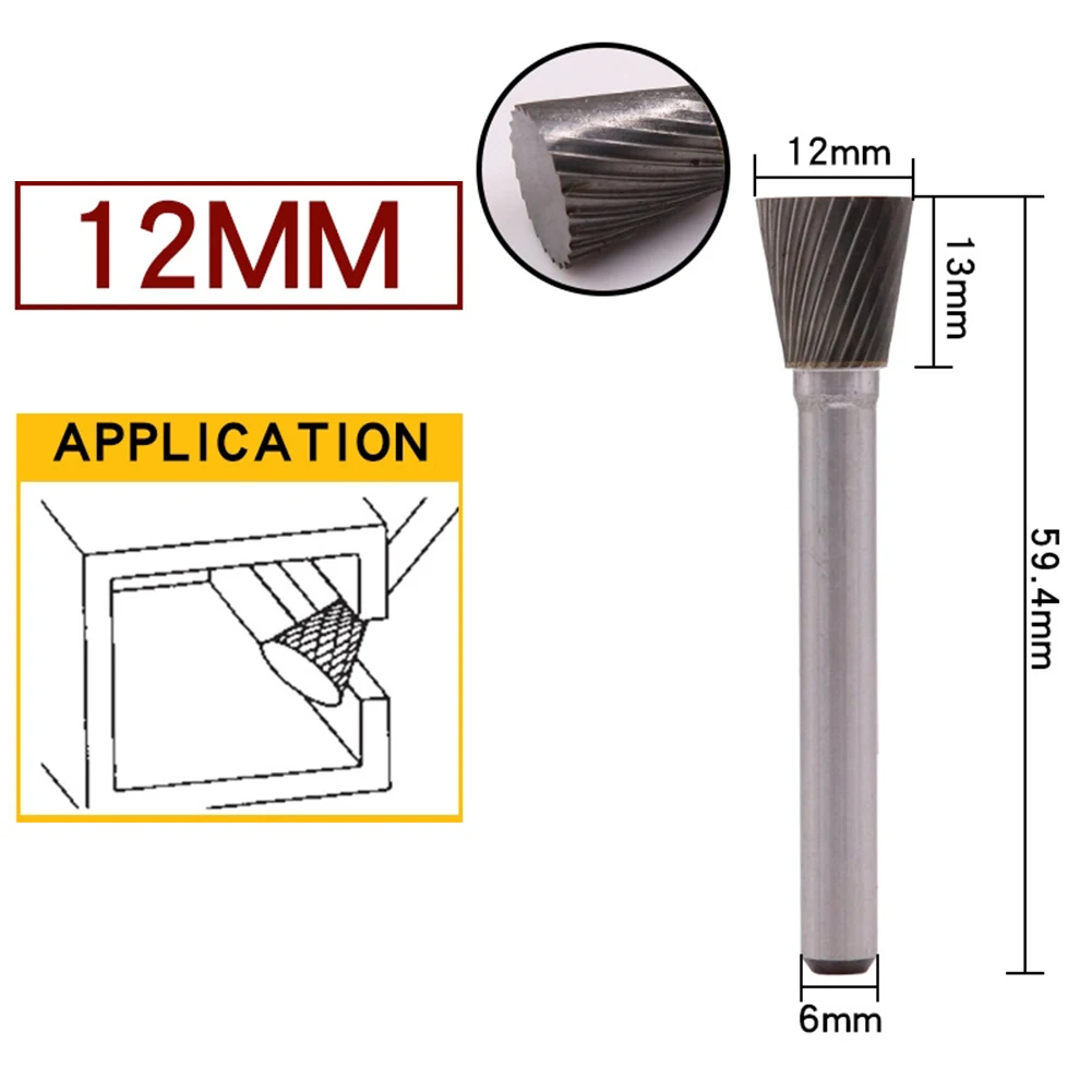 Metal Processing Tool Rotary File Efficient Dust Reduction High Processing Speed Long Lifespan For Hard Materials