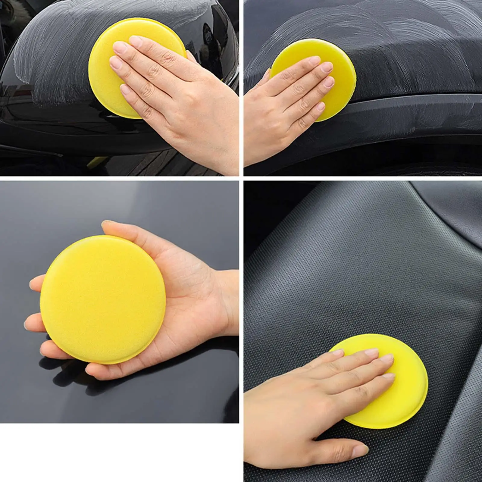 Professional Car Polishing Kit with Foam Pads and Buffing Tools