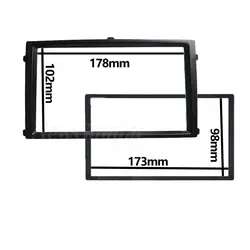 NewGambu Car Fascia Frame For SsangYong Ssang Yong Kyron Actyon 2005-2013 Android Screen Dash Panel Trim Console Bezel Adapter