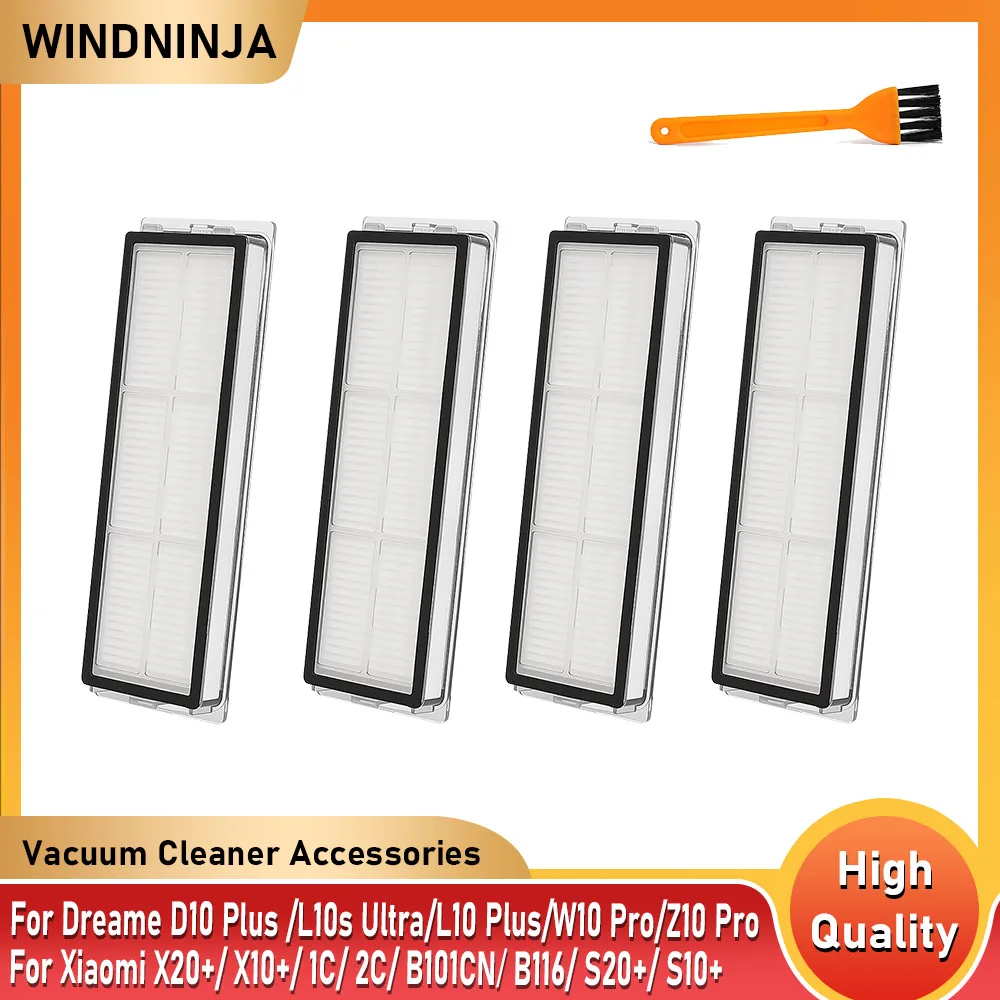 Für Dreame L10s Pro/L10s Ultra/D10/Plus/W10 Pro Für Xiaomi MIJIA 1C/B103CN/B116 X20+ X10+ X10 Plus S20+ S10+ HEPA-Filter-Ersatzteil