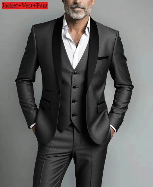 3PCS Dark Gray