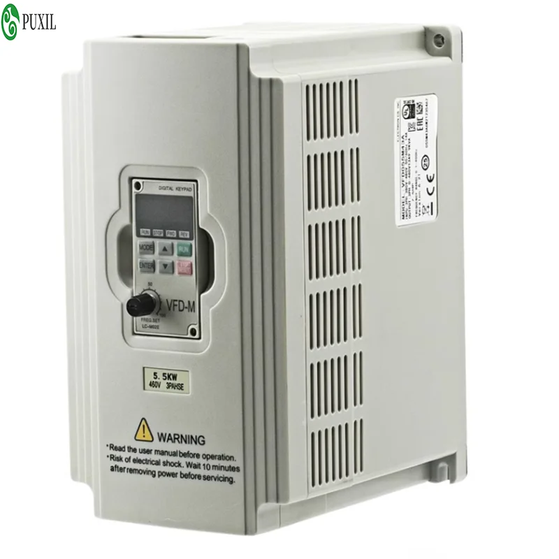 

Delta Inverter Ultra Low Noise Mini Three Phase 220V 380V 0.4/1.5/2.2/kw Speed Regulation Inverter