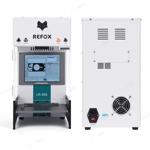 REFOX LM-80E 3 in 1 Intelligent Laser Marking Machine (Laser Marking /  Built-in PC Fume Extractor) LM-80B Phone repair refurbish - AliExpress