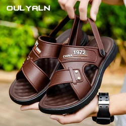 Boys Sandals 2024 Trendy Korean Edition Slippers Summer Handsome Middle and Small Children Baby Boys' Beach Shoes