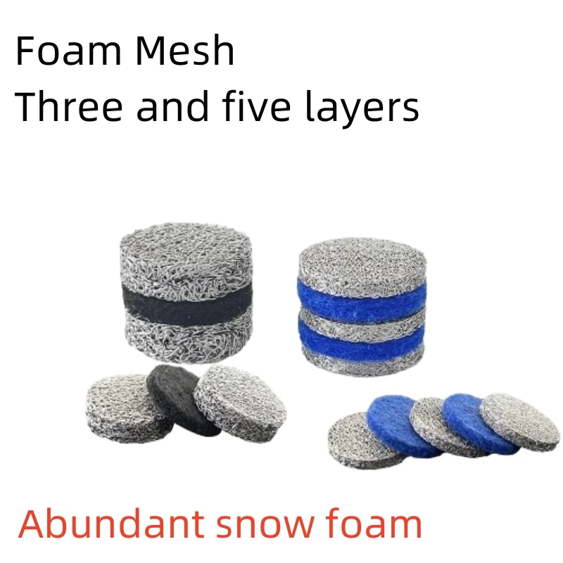 Foam Cannon Orifice Nozzle Tips and Foam Maker, Mesh Filter for High Pressure Washer, Snow Foam Lance Parts 3000 PSI