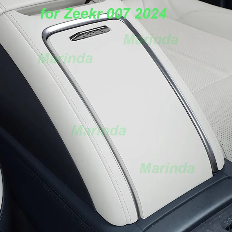 

Car Armrest Case Protective Cover for Zeekr 007 2024 Central Console Protective Sticker Leather Cover Interior Accessories