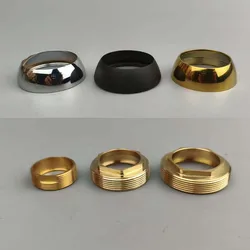 copper spool gland and decorative cup for faucet cartridges
