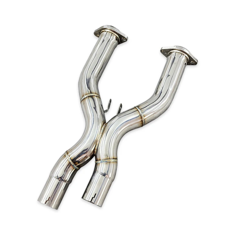 Yooking Sports Car Refitting High-performance Exhaust System For Ferrari 599GTB/GTO 304 Stainless Steel Downpipe Suitable