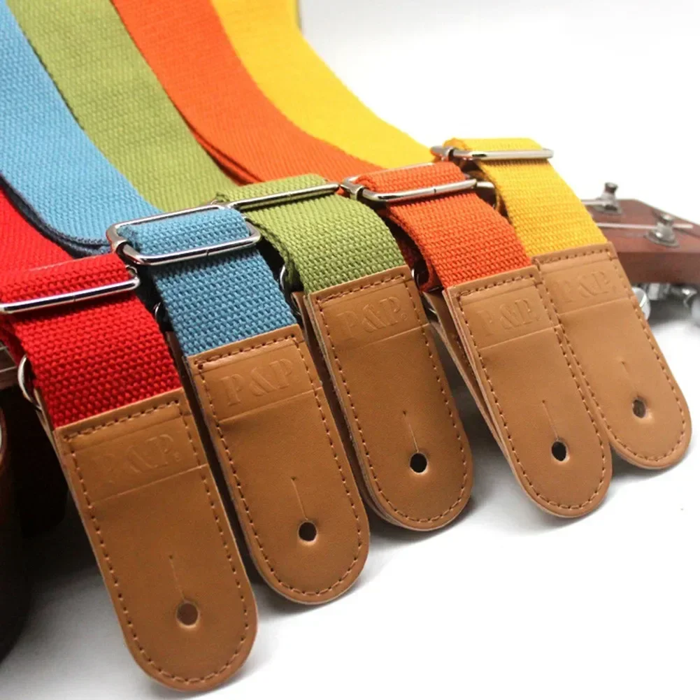 Ukulele Strap Pure Cotton Ukulele Straps Multicolored Available In A Variety Of Colors For Guitar Ukulele Bass