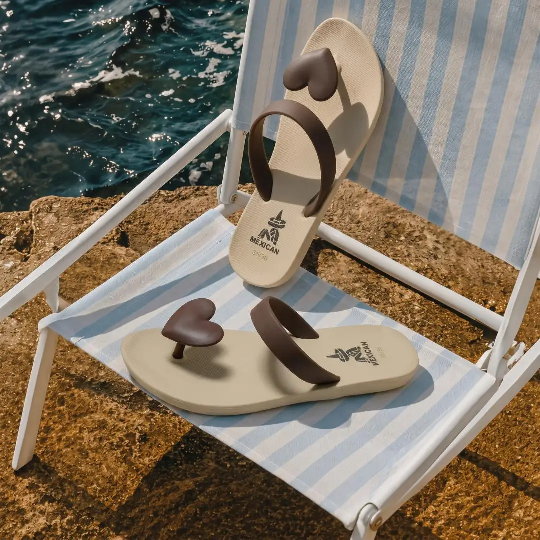 Summer Men Fashion Heart Toe‑Post Flip Flops EVA Flat Thong Slippers Non‑Slip Light‑Weight Beach Pool Daily Casual Shoes