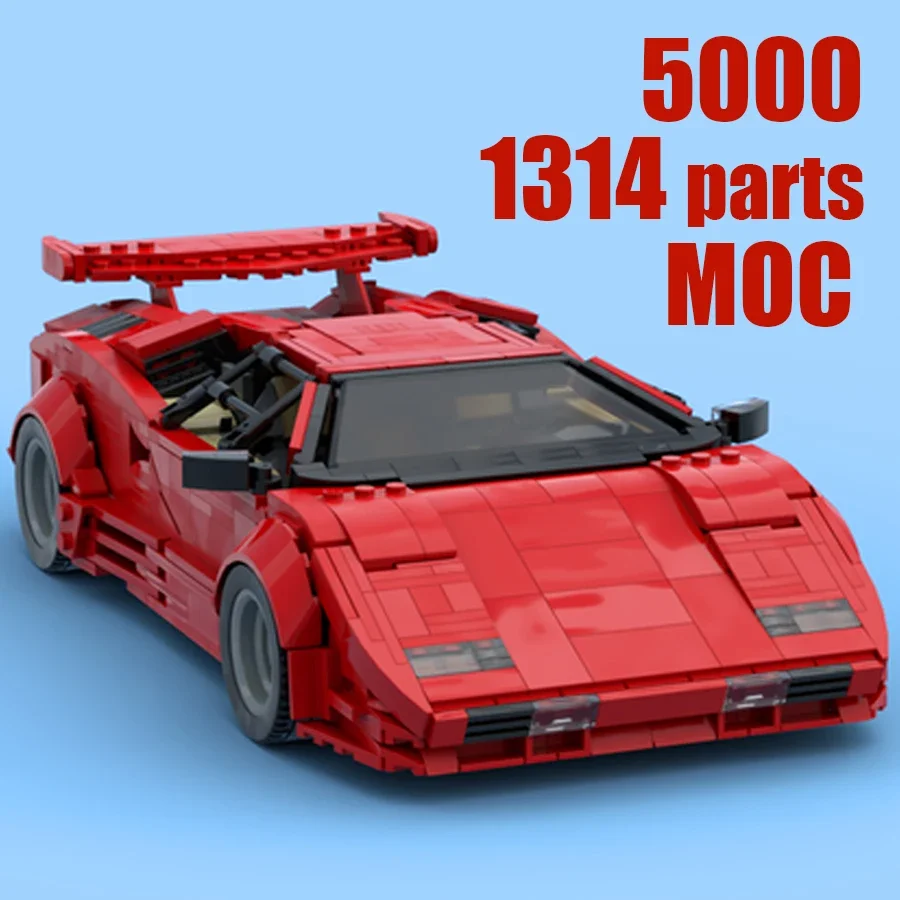 1314 pcs MOC 5000 car  toys  building blocks moc car a birthday present