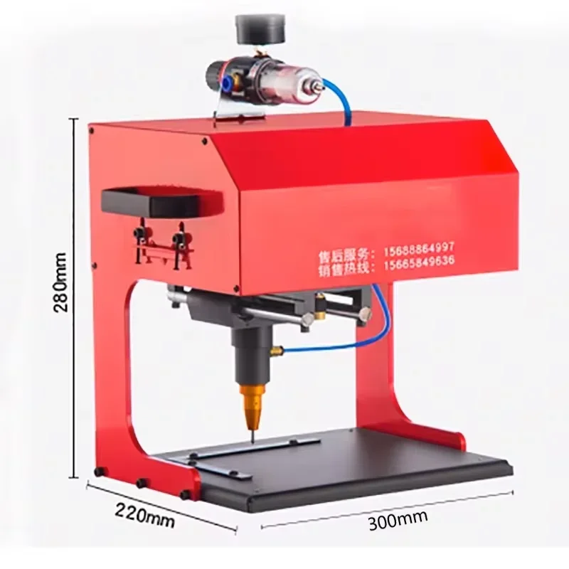 2026New200×130mm Portable Pneumatic & Electric Marking Machine | VIN Code/Frame Chassis Number L a  s er Marker