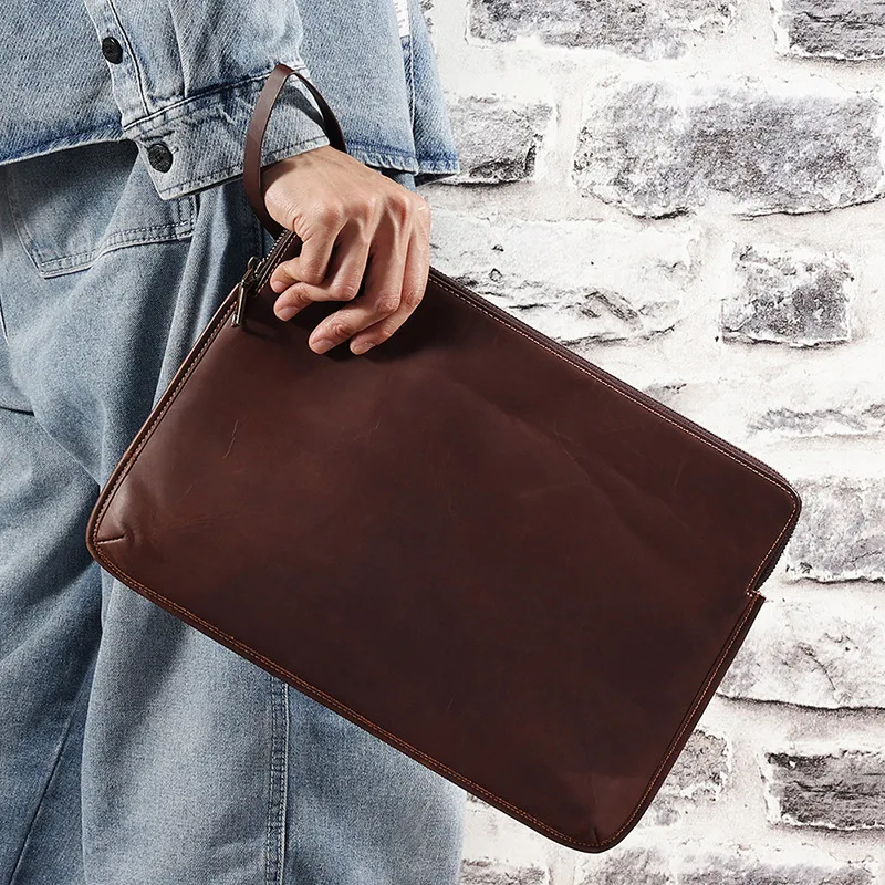 Men's Clutch Amazon New Leather Clutch Men's Bag Multifunctional Computer Bag Clutch Men's Clutch