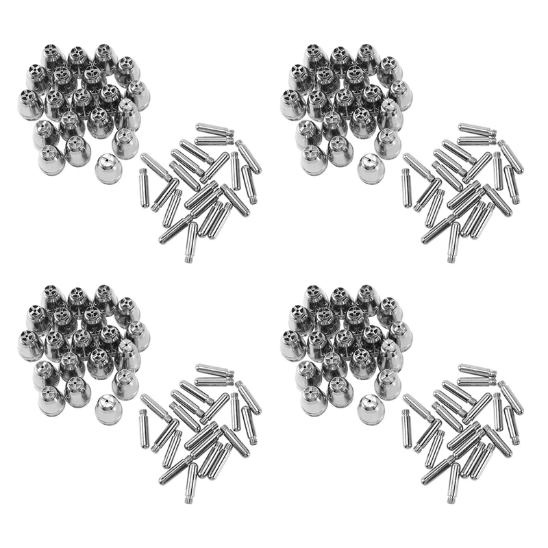 160 Stück ag60 Plasmas chneid brenner Verbrauchs material sg55 Plasmaschneider-Kit 60a ag-60 Plasma-Brennerspitzen-Elektroden düse