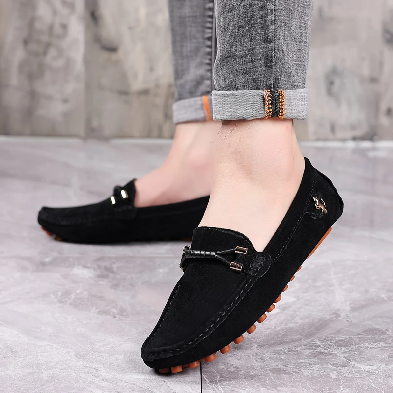 MAEDEF Schuhe Herren Größe 37-48 Luxus Mann Müßiggänger Weiche Heißer Verkauf Mokassins Hohe Qualität Schuhe Casual Fahren Wohnungen Penny männlichen Schuhe – Detail 18