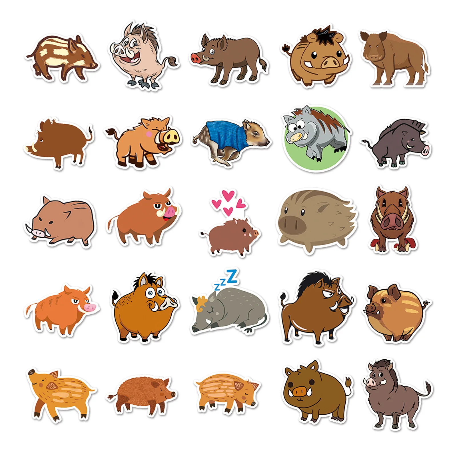 50 Adesivos de Javali Estilo G - Kids Toys Cartoon Images avaliação e preço