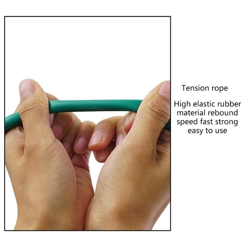 

K0EF Strength Train Elastic Rope Archerys Training Band Exerciser Rubber Band