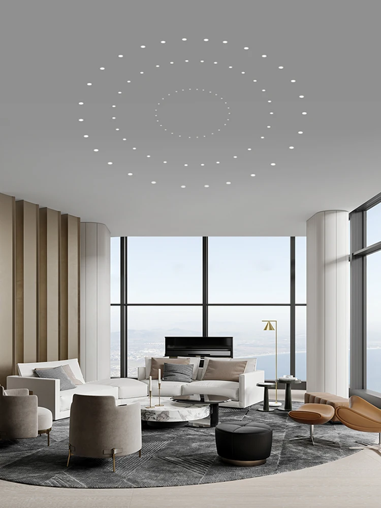 Faretto piccolo 1W 3W Mini Full Sky faretto a Led a forma di stella faretto da incasso con foro da 18mm Display lampada da soffitto AC85-265V