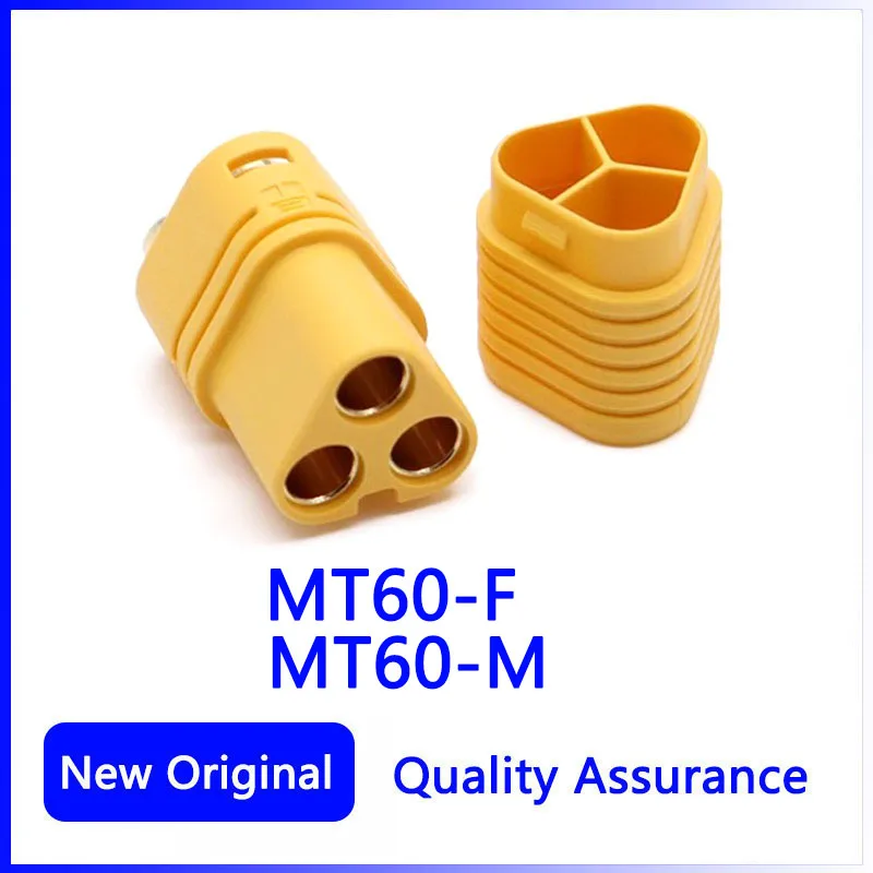 10 шт./лот MT60-F MT60-M разъем трехжильный разъем модели самолета и розетка двигатель электрически регулируемая зарядка