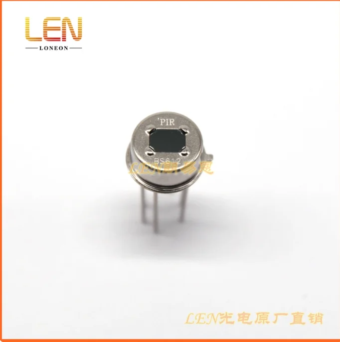 10pcs D203S pyroelectric infrared sensor PIR human body sensing probe simulated distance of 3 meters