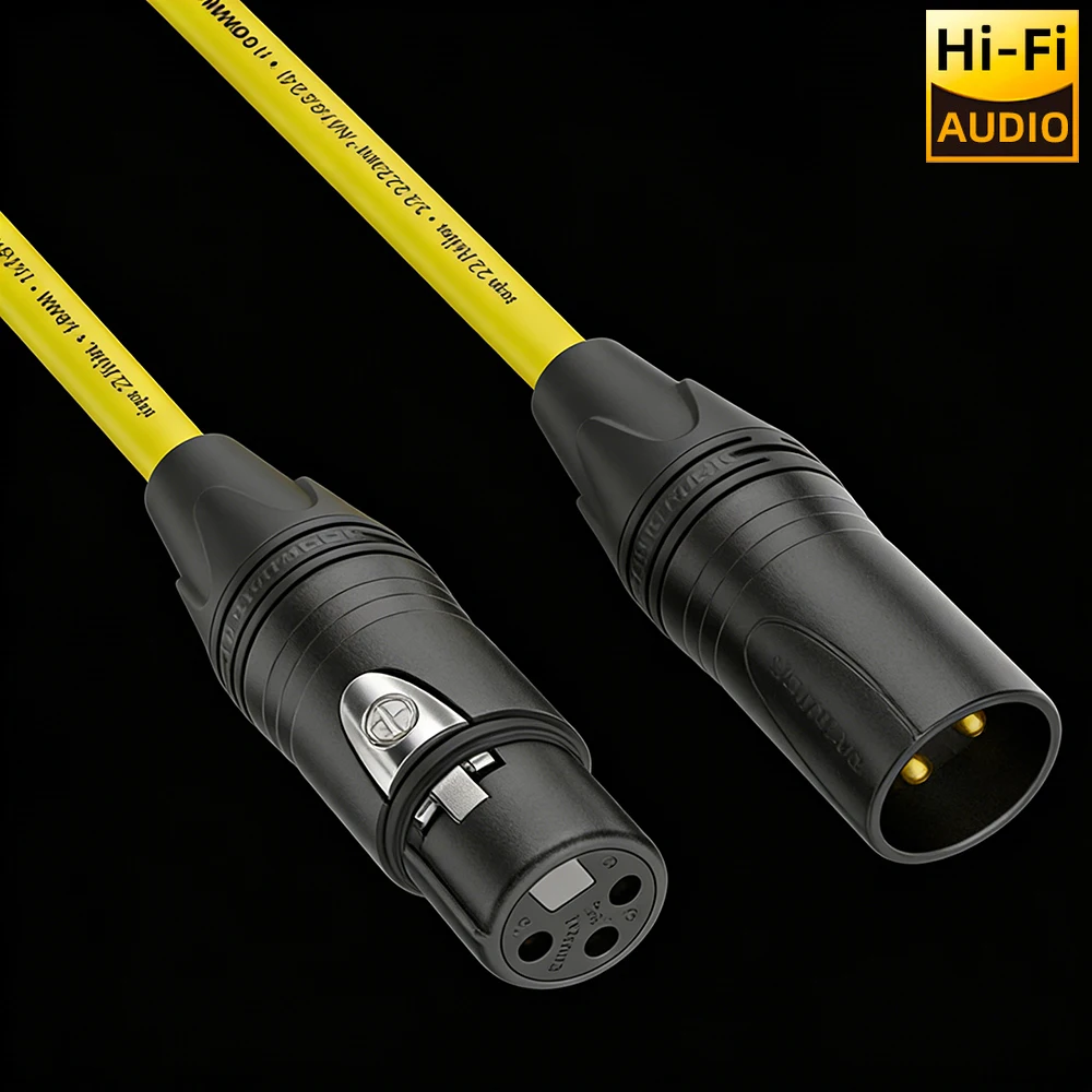 ▲Sommer Stage22 XLR Cable Gold Plated Plug OFC Copper Core Low Noise Mic Cable for Recording Studio Stage Performance Audio Wire