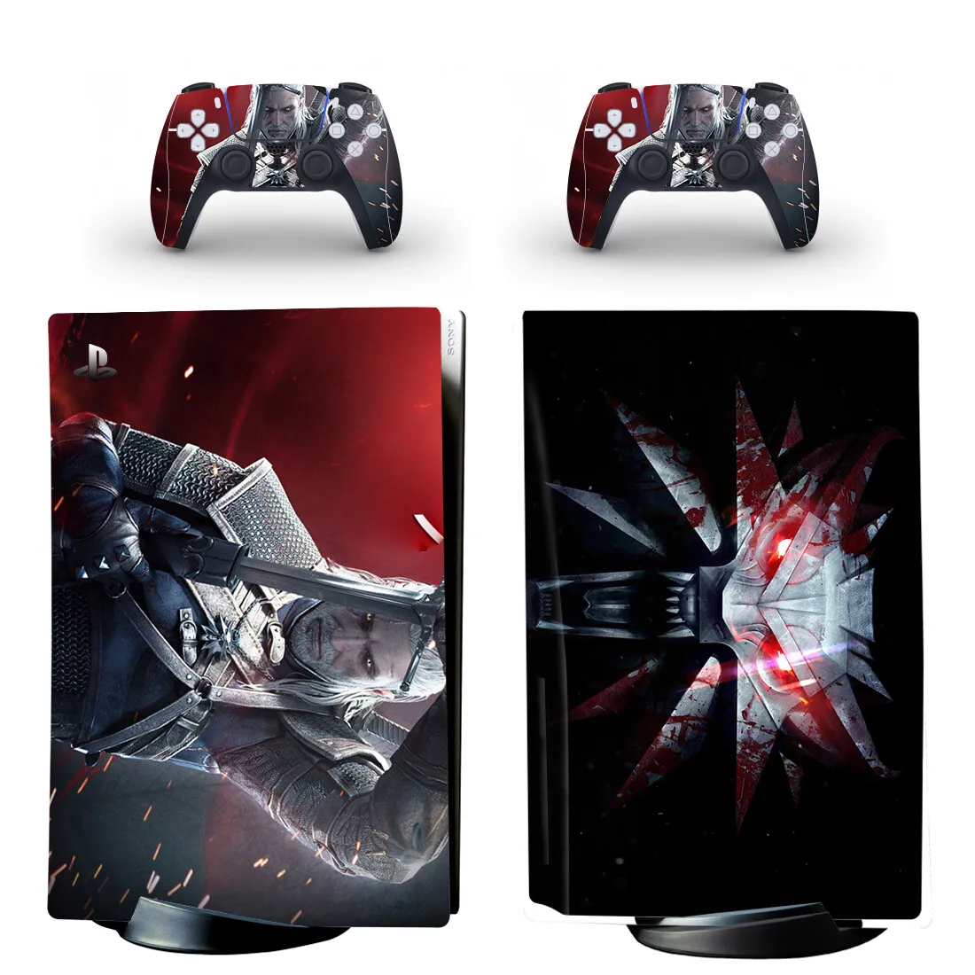PS5 Disc Skin Sticker Protector Decal Cover for Console Controller PS5 Disk Skin Sticker Vinyl