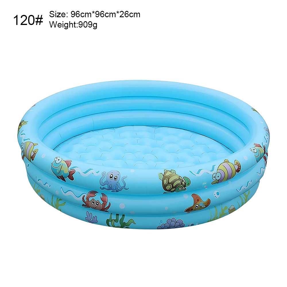 3 Rings Inflatable Pool for Kids, Summer Fun