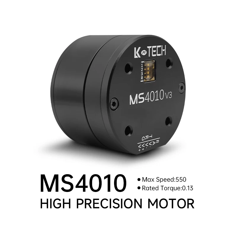 MS4010v3(RMD-S-4010)BLDC,DC Brushless Servo Motor MS4010 V3 Low-Speed Hollow Cup Pan Motor