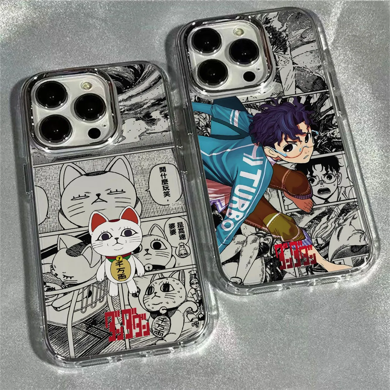 أنيمي الساخن لطيف Dandadans جراب هاتف لجوجل بكسل 10 9 8 7 8A 9A XL Pro 4G 5G شفاف لينة سيليكون بولي TPU الغطاء الخلفي #1