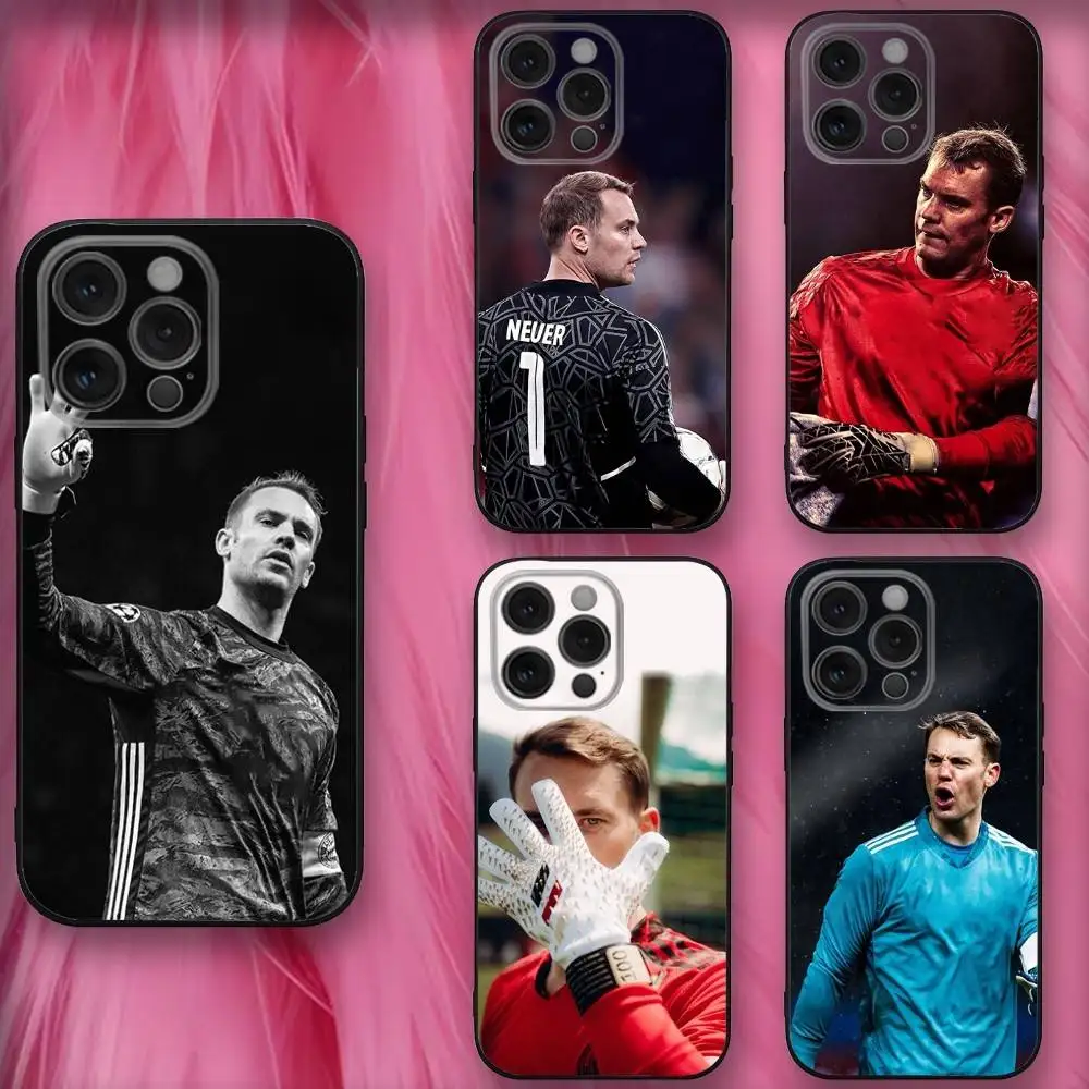 

No 1 M-Manuel Neuers Phone Case For iPhone 16,se4,15,14,13,12,11,Pro,X,XS,Max,XR,Plus,Mini Soft Black Cover