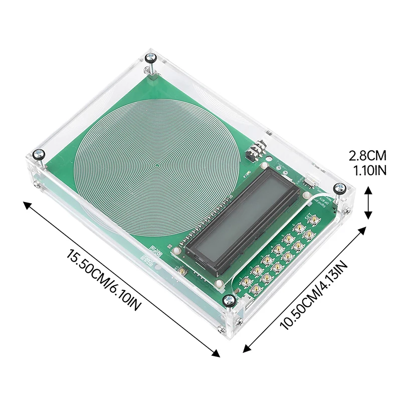 Adjustable 0.1Hz-100000Hz 7.83HZ Schumann Resonance DC 5V Ultra-low Frequency Pulse Wave Generator Audio Resonator