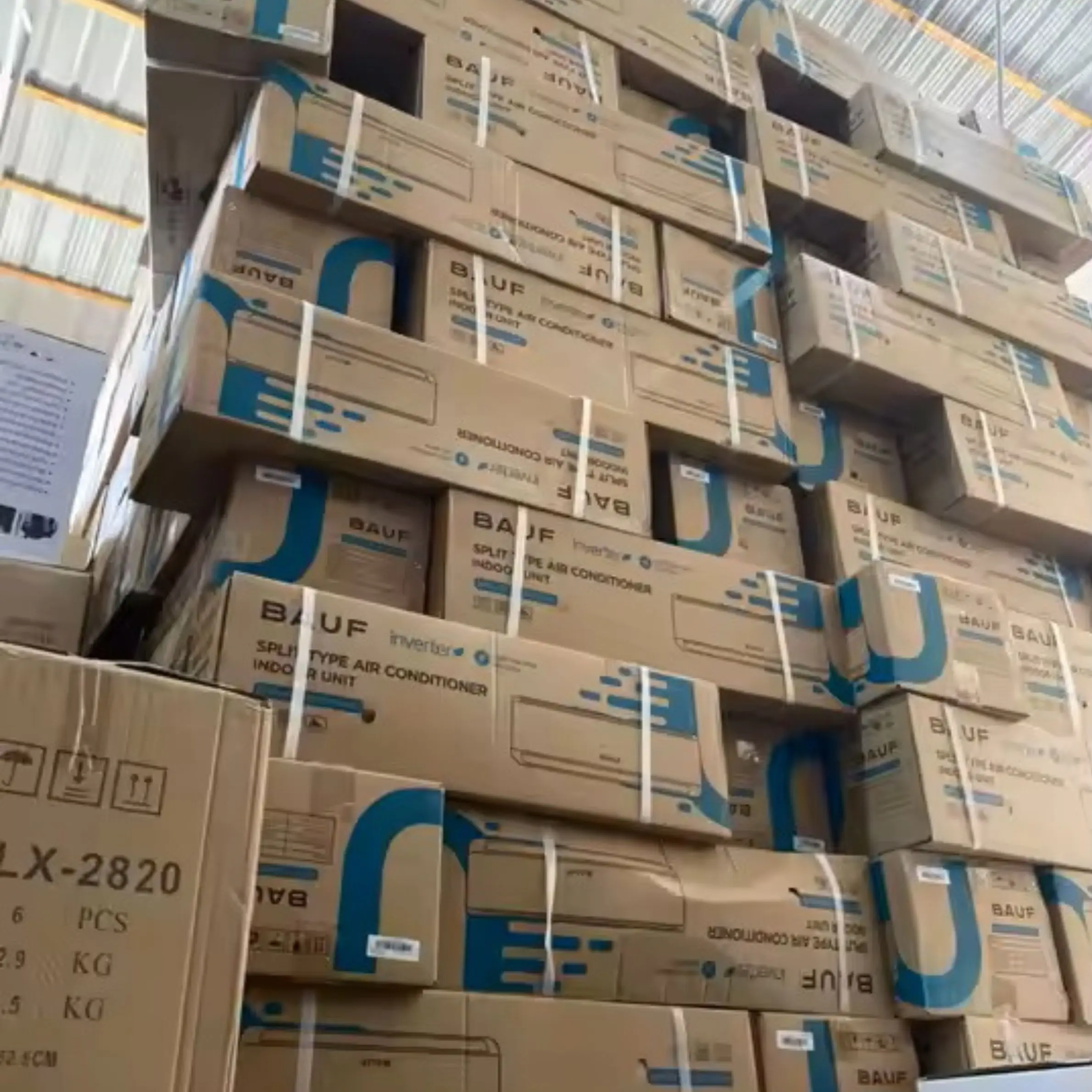 Ar Condicionado Split Inverter de 36000 BTU, Eficiente em Energia, Resfriamento e Aquecimento para Grandes Ambientes e Espaços Comerciais