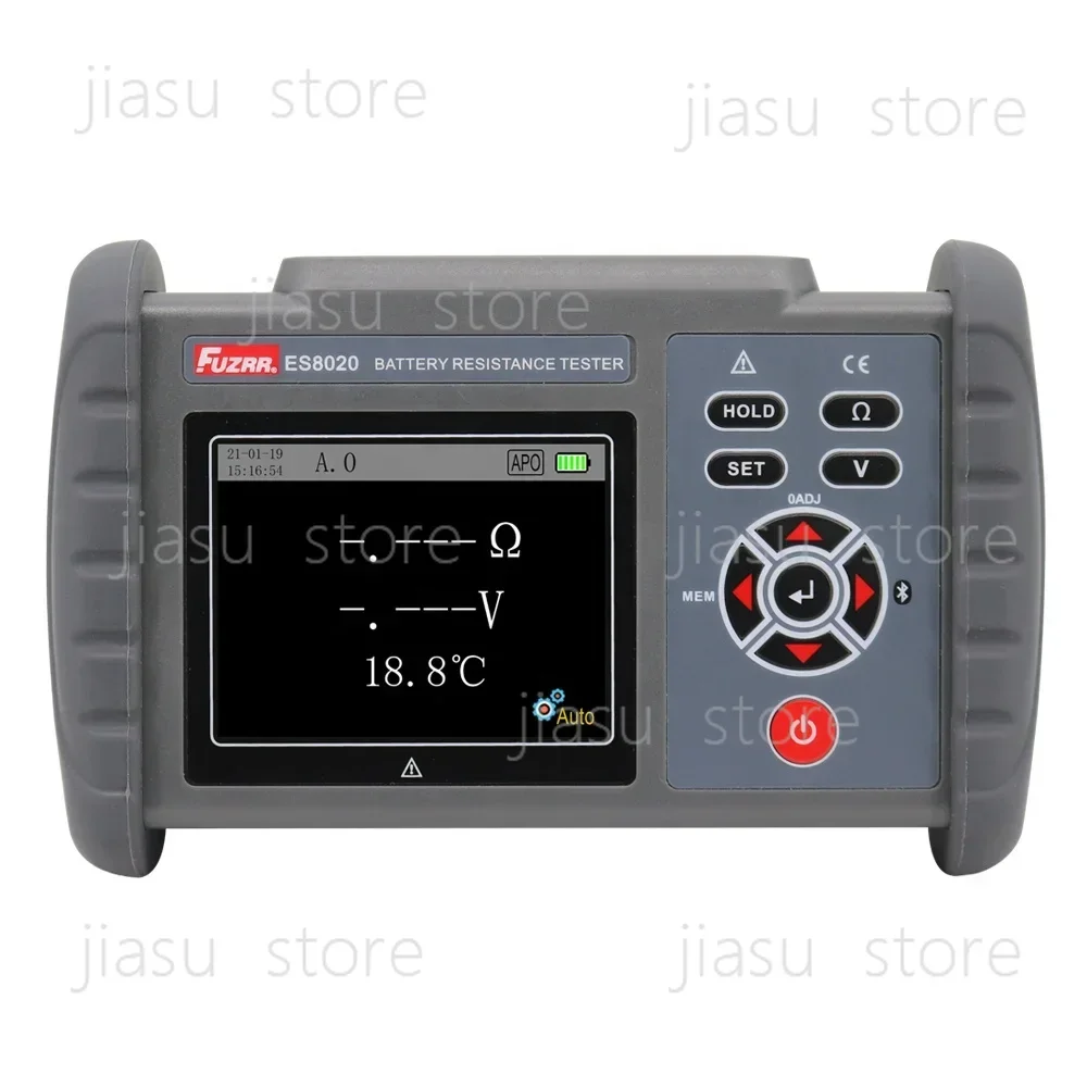 ES8020 Solar/Lead Battery Voltmeter  Internal Resistance  Temperature Same As Hioki 3554 Battery Resistance test  Meter view 4