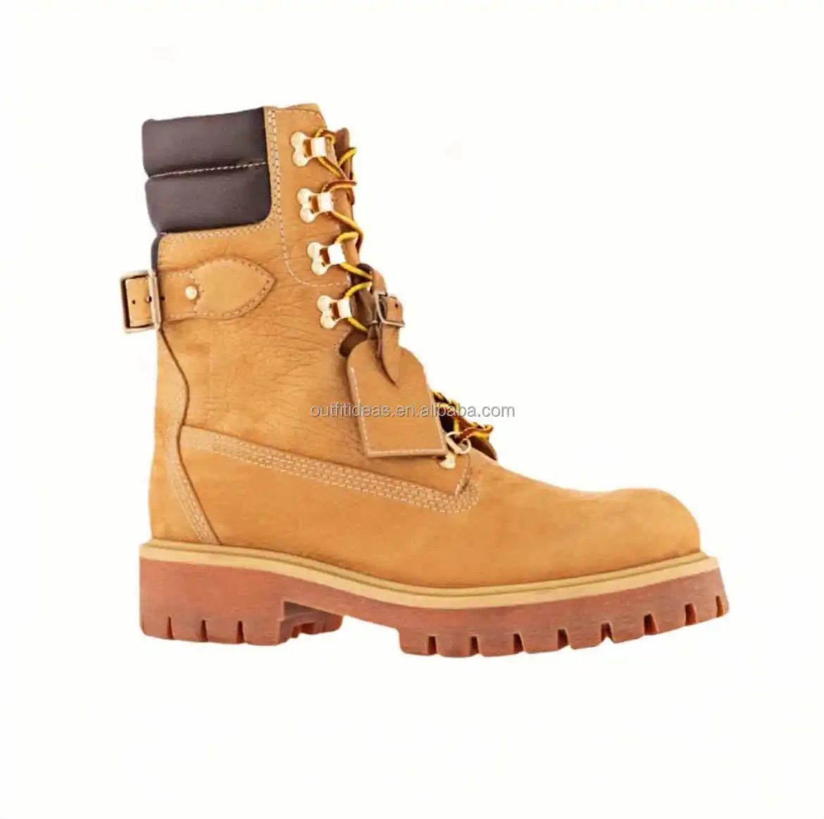 New With Box Sports Tim Safety Waterproof Calf Leather Tag Men Climbing Hiking Men Workwear Sneaker Shoe Wheat Ankle Ranger Boot