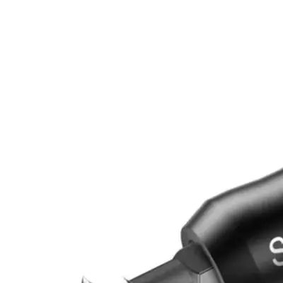 Aluminum Alloy Handheld Magnetizer for Drill Bits and Screwdrivers Featuring Dual Magnet Activation and Hex Fit