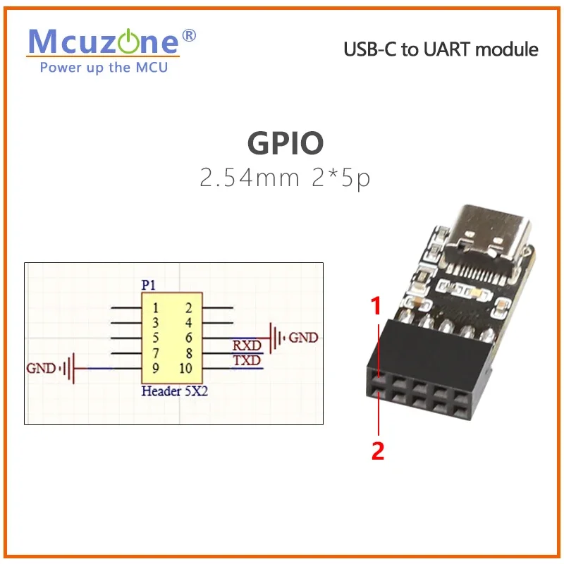 Флюоресцентный Модуль UART подходит для StarFive2 и Raspberry Pi 3B/4B/zero