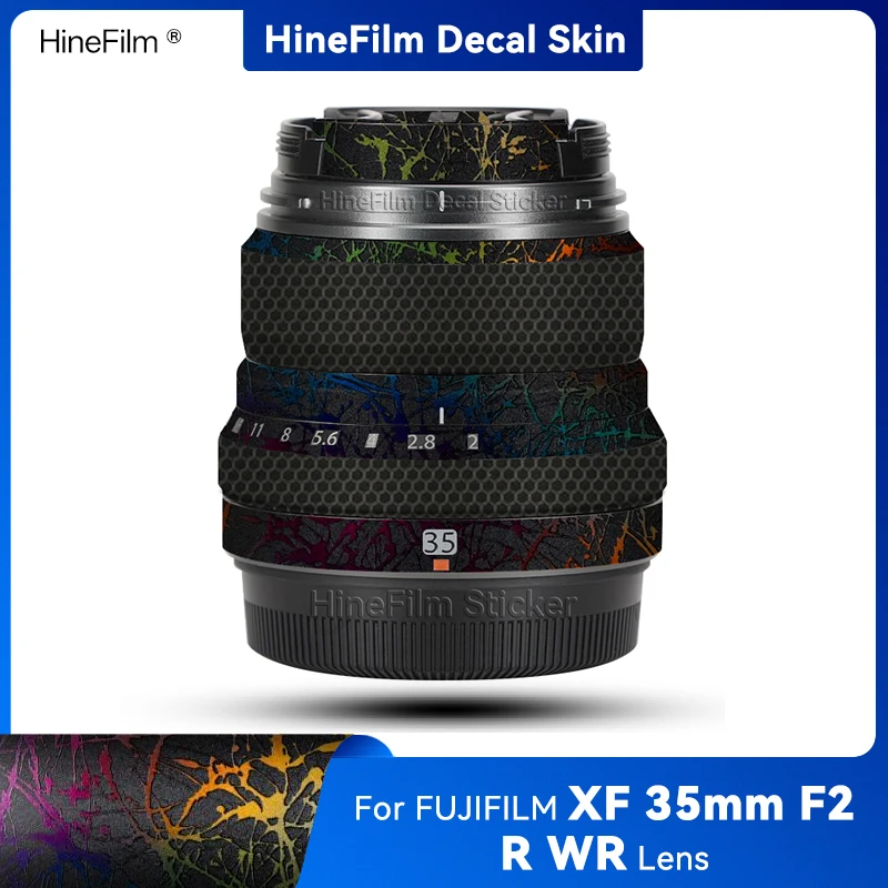 

Hinefilm Skin for Fuji XF35 F2 Lens Decal Skin for Fujifilm XF35mm F2 R WR Lens Wrap Cover 35F2 Lens Skin 35 F2 Sticker