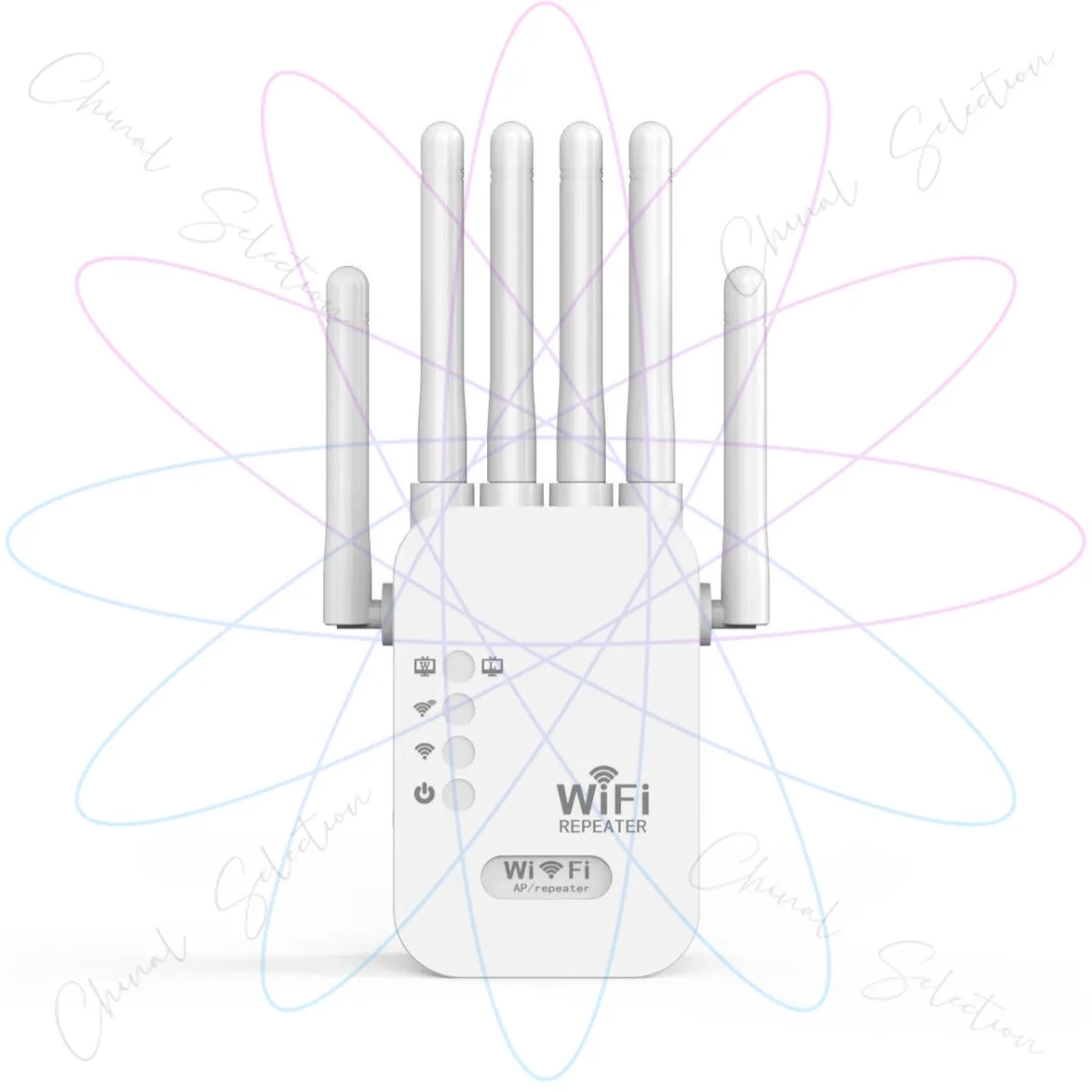 Wireless Signal Amplifier Wifi Booster 300M6 Antenna Repeater Network Expander