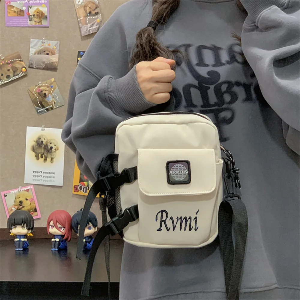 

Trendy Customizable Embroidered Small Square Bag, 2025 New Casual Shoulder Bag, Stylish Contrasting Korean Version Crossbody Bag